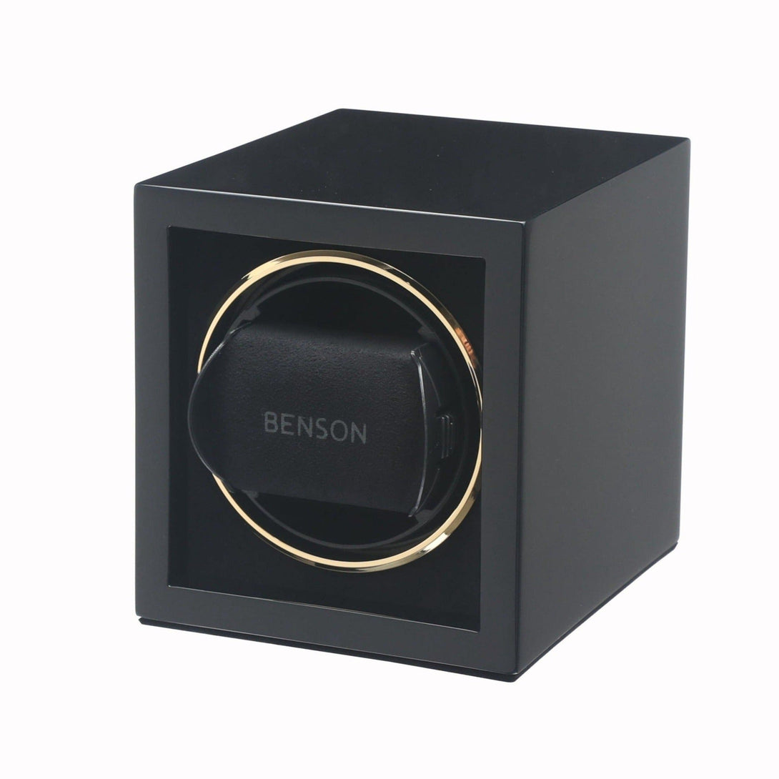 Benson Single Watch Winder Black Compact 1.20.BG