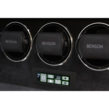 Benson Triple Watch Winder Black Compact 3.20.BS