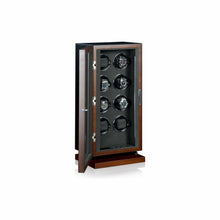 Heisse & Söhne 8 Piece Watch Winder Wood Triton Walnut & Black 8 Watches