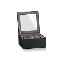 Heisse & Söhne Stackable Box Black Mirage Watch Box L Black 6 - Top Part