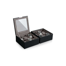 Heisse & Söhne Stackable Box Black Mirage Watch Box L Black 6 - Top Part