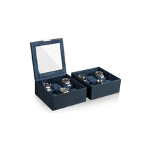 Heisse & Söhne Stackable Box Blue Mirage Watch Box L Blue 6 - Top Part