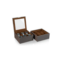 Heisse & Söhne Stackable Box Brown Mirage Watch Box L Brown 6 - Top Part