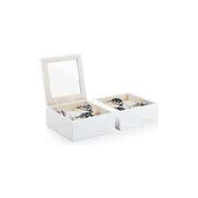Heisse & Söhne Stackable Box White Mirage Watch Box L Cream 6 - Top Part