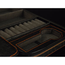 Heisse & Söhne Travel Case Black Travel Case Black & Orange