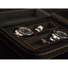 Heisse & Söhne Travel Case Black Travel Case Black & Orange