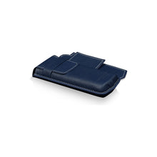 Heisse & Söhne Travel Case Blue Mondo Saffiano Blue & White