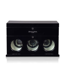 Heisse & Söhne Triple Watch Winder Black Loop 3 Black & White