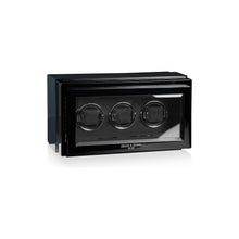 Heisse & Söhne Triple Watch Winder Black Watch Master 3 Black & Carbon