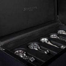 Heisse & Söhne Triple Watch Winder Carbon Fiber Loop 3 Carbon & Black