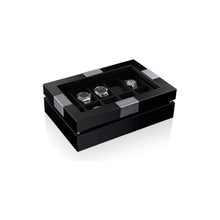 Heisse & Söhne Watch Box Black Executive 10 Watches Black Box