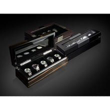 Heisse & Söhne Watch Box Black Executive 5 Watches Black & Gray Box