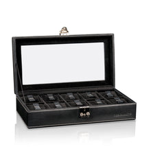 Heisse & Söhne Watch Box Black Solid 10 Watches Black