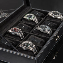 Heisse & Söhne Watch Box Black Solid 10 Watches Black