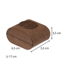 Heisse & Söhne Watch Box Brown Camel 10 Watches Brown
