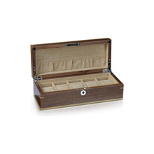 Heisse & Söhne Watch Box Wood Aberdeen 5 Watches Brown
