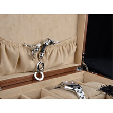 Heisse & Söhne Watch Box Wood Aberdeen 5 Watches Brown