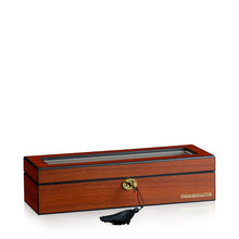 Heisse & Söhne Watch Box Wood Auckland Cherry 6 Watches Wood