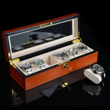 Heisse & Söhne Watch Box Wood Auckland Cherry 6 Watches Wood