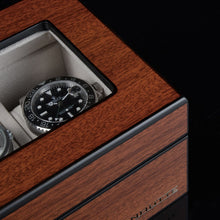 Heisse & Söhne Watch Box Wood Auckland Cherry 6 Watches Wood
