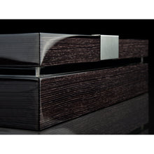 Heisse & Söhne Watch Box Wood Executive 10 Watches Quercus & Black Box