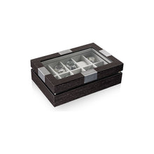 Heisse & Söhne Watch Box Wood Executive 10 Watches Quercus & Gray Box