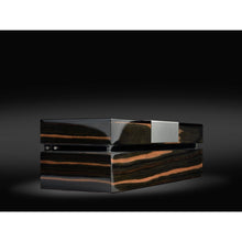 Heisse & Söhne Watch Box Wood Executive 5 Watches Macassar & Black Box
