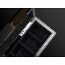 Heisse & Söhne Watch Box Wood Executive 5 Watches Macassar & Black Box