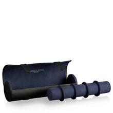 Heisse & Söhne Watch Roll Black Rondo 5 Watch Roll Black & Blue