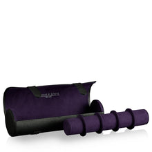 Heisse & Söhne Watch Roll Black Rondo 5 Watch Roll Black & Purple