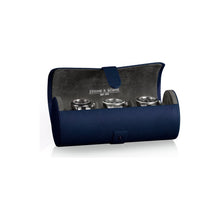 Heisse & Söhne Watch Roll Blue Rondo 3 Watch Roll Blue