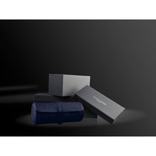 Heisse & Söhne Watch Roll Blue Rondo 3 Watch Roll Blue
