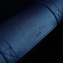 Heisse & Söhne Watch Roll Blue Rondo 5 Watch Roll Blue