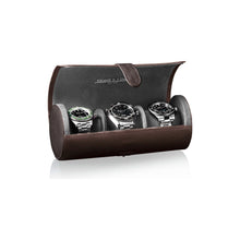 Heisse & Söhne Watch Roll Brown Rondo 3 Watch Roll Brown