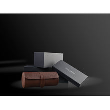 Heisse & Söhne Watch Roll Brown Rondo 3 Watch Roll Brown