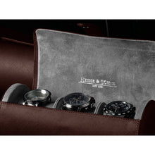 Heisse & Söhne Watch Roll Brown Rondo 3 Watch Roll Brown