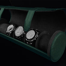 Heisse & Söhne Watch Roll Green Rondo 5 Watch Roll Green