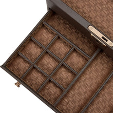 WOLF Watch Box 500 - 1000 Wolf Earth Watch Stand Box Coffee