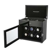 Benson 6 Piece Watch Winder Black Black Series 6.16.B