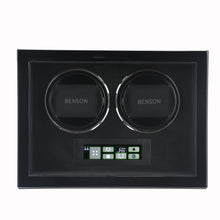 Benson Double Watch Winder Black Compact 2.20.BS