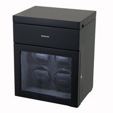 Benson Quad Watch Winder Black Black Series 4.16.B