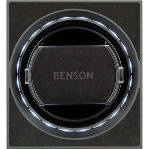 Benson Single Watch Winder Black Compact ALU 1.22.B