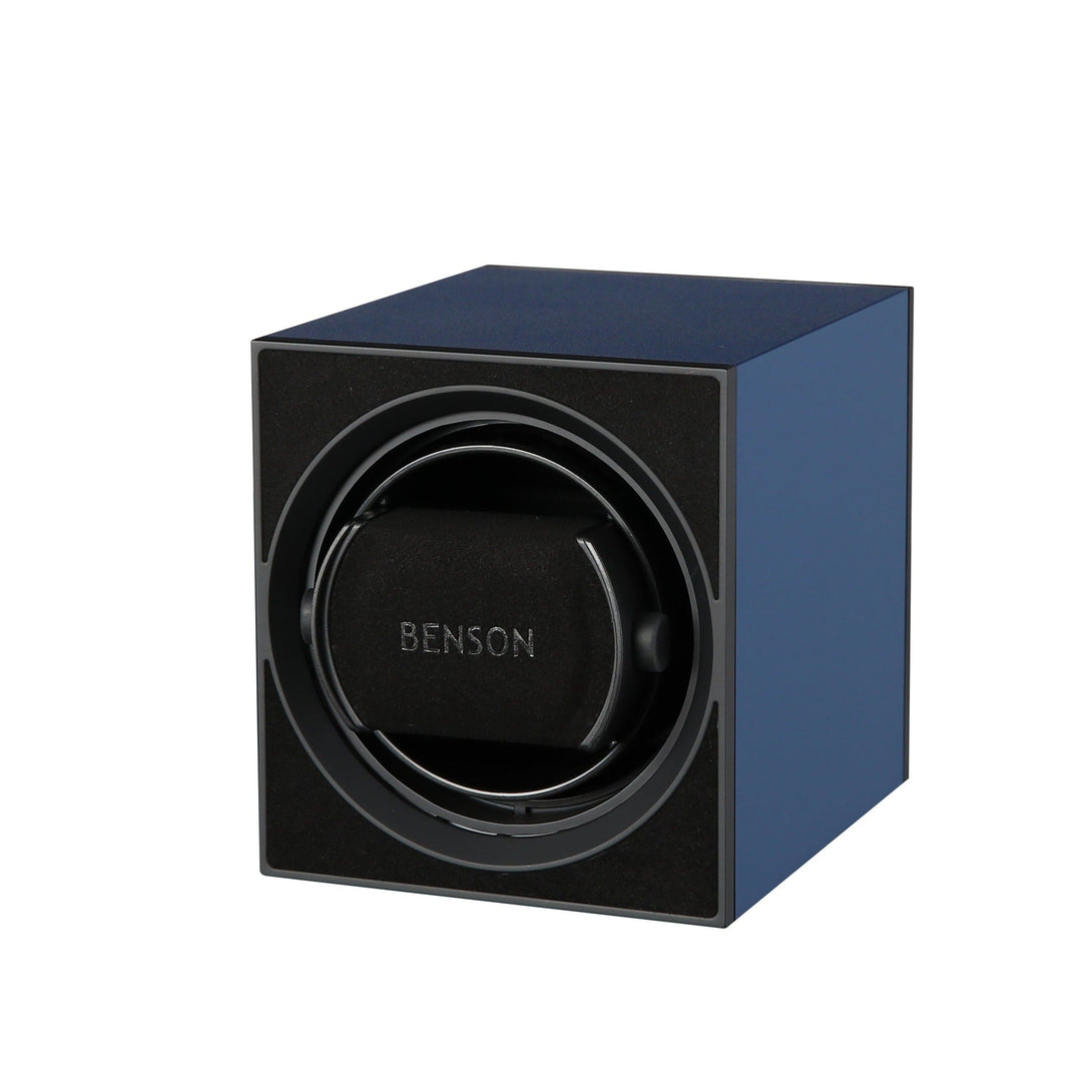 Benson Single Watch Winder Blue Compact ALU 1.22.NB