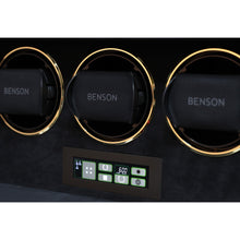 Benson Triple Watch Winder Black Compact 3.20.BG