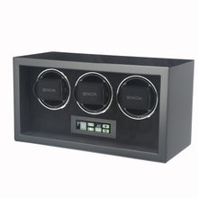 Benson Triple Watch Winder Black Compact 3.20.BS