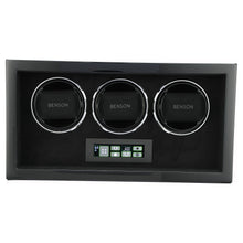 Benson Triple Watch Winder Black Compact 3.20.BS