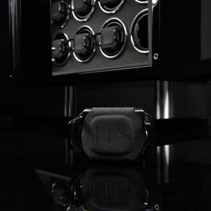 Heisse & Söhne 16 Piece Watch Winder Black Collector Black 16 Watches