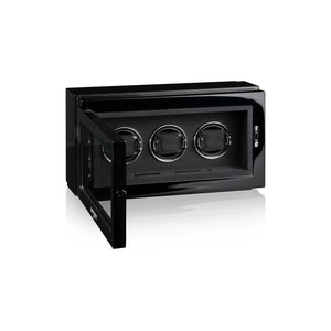 Heisse & Söhne Triple Watch Winder Black Watch Master 3 Black