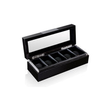 Heisse & Söhne Watch Box Black Executive 5 Watches Black Box