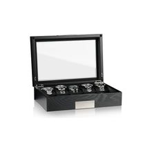 Heisse & Söhne Watch Box Black Monteray 10 Watches Black Box